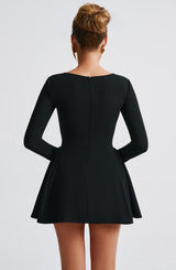 MEGAN MINI DRESS - BLACK