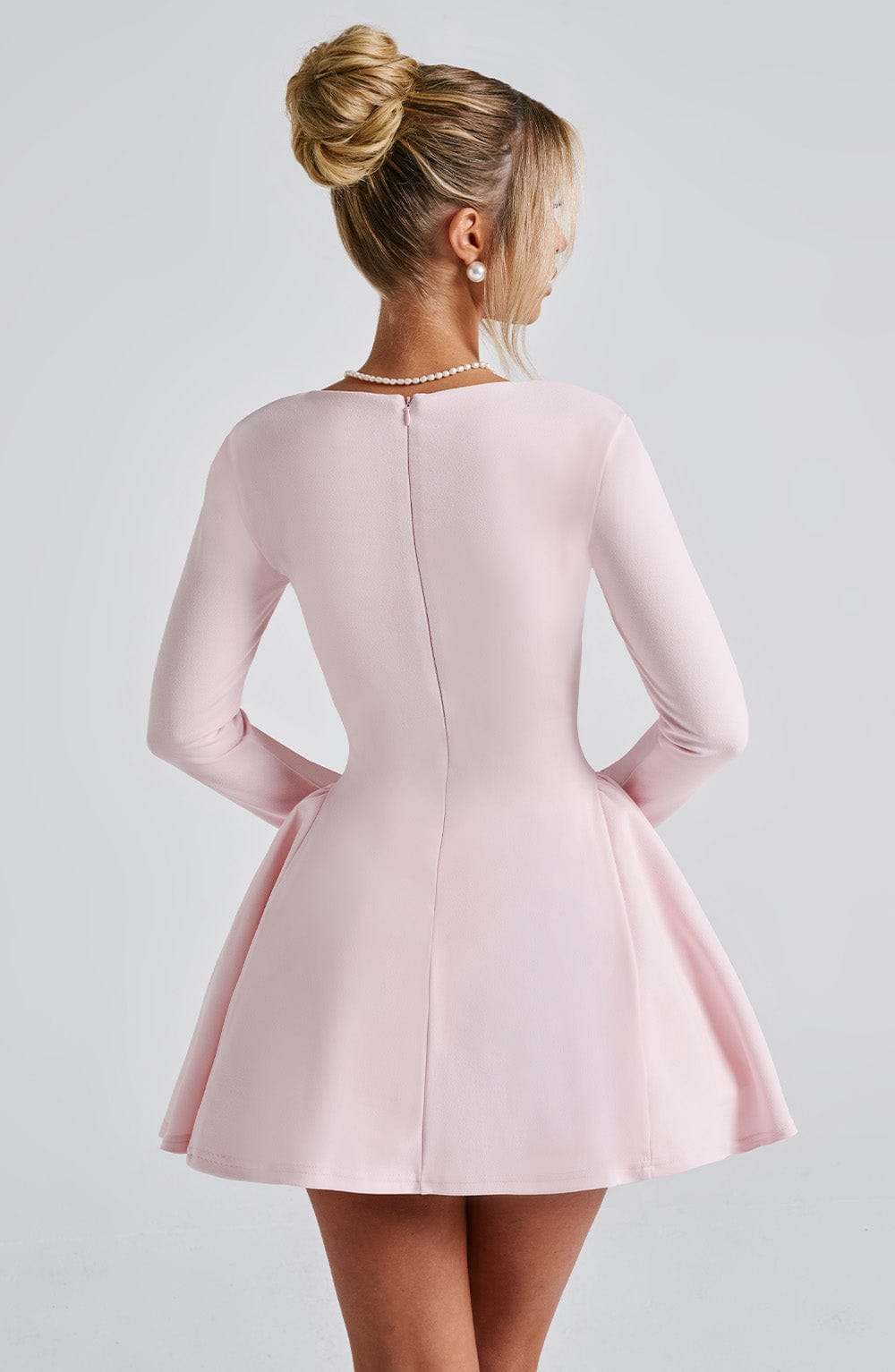 MEGAN MINI DRESS - BLUSH