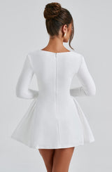 MEGAN MINI DRESS - IVORY