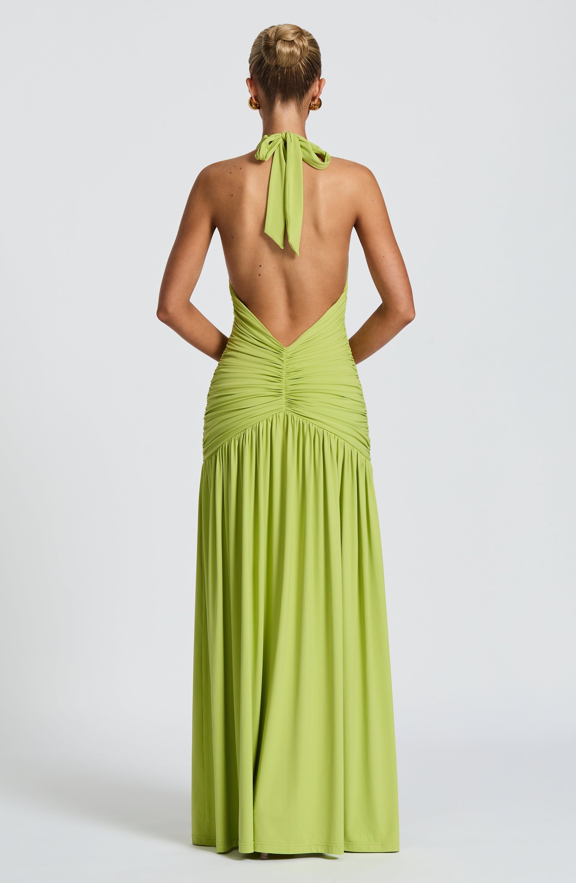 MELANIA MAXI DRESS - OLIVE