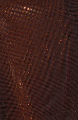 MIRABELLA MAXI DRESS - PLUM BROWN