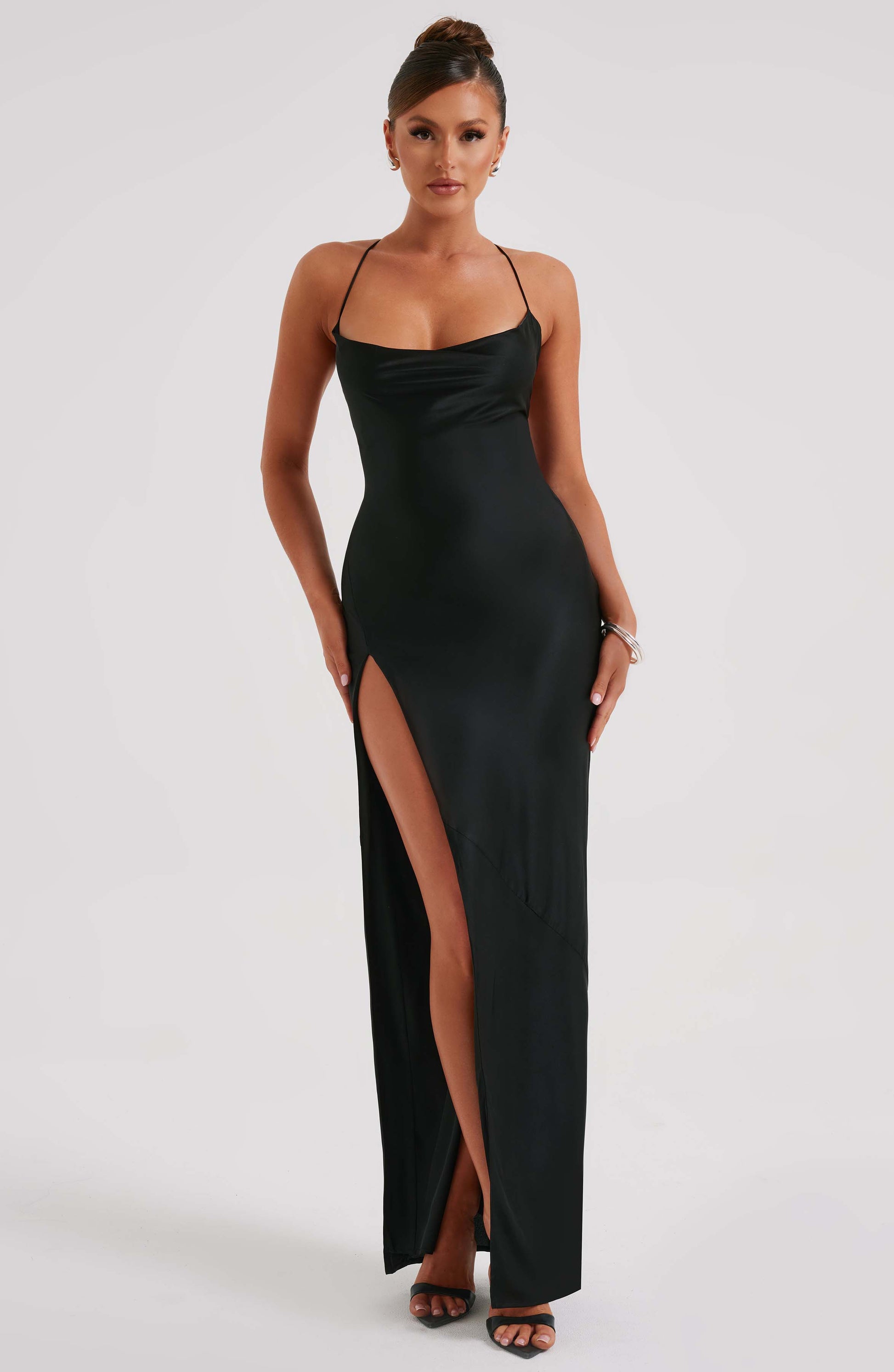 MISHA MAXI DRESS - BLACK