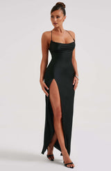 MISHA MAXI DRESS - BLACK