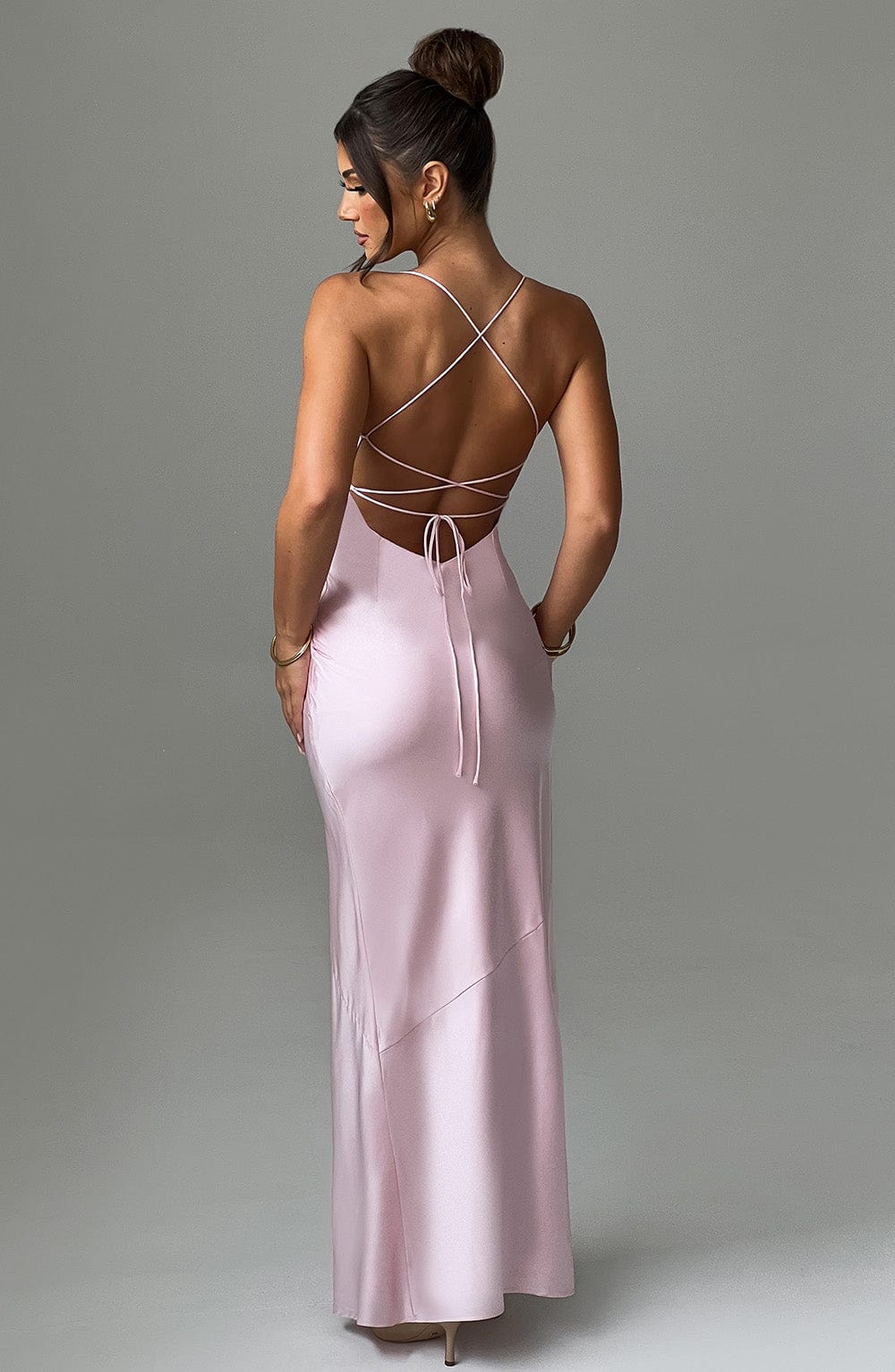 MISHA MAXI DRESS - BLUSH
