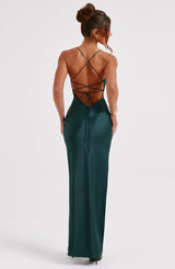 MISHA MAXI DRESS - EMERALD