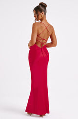 MISHA MAXI DRESS - RED