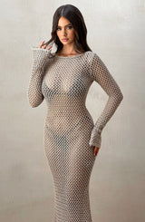 MOANA MAXI DRESS - BEIGE