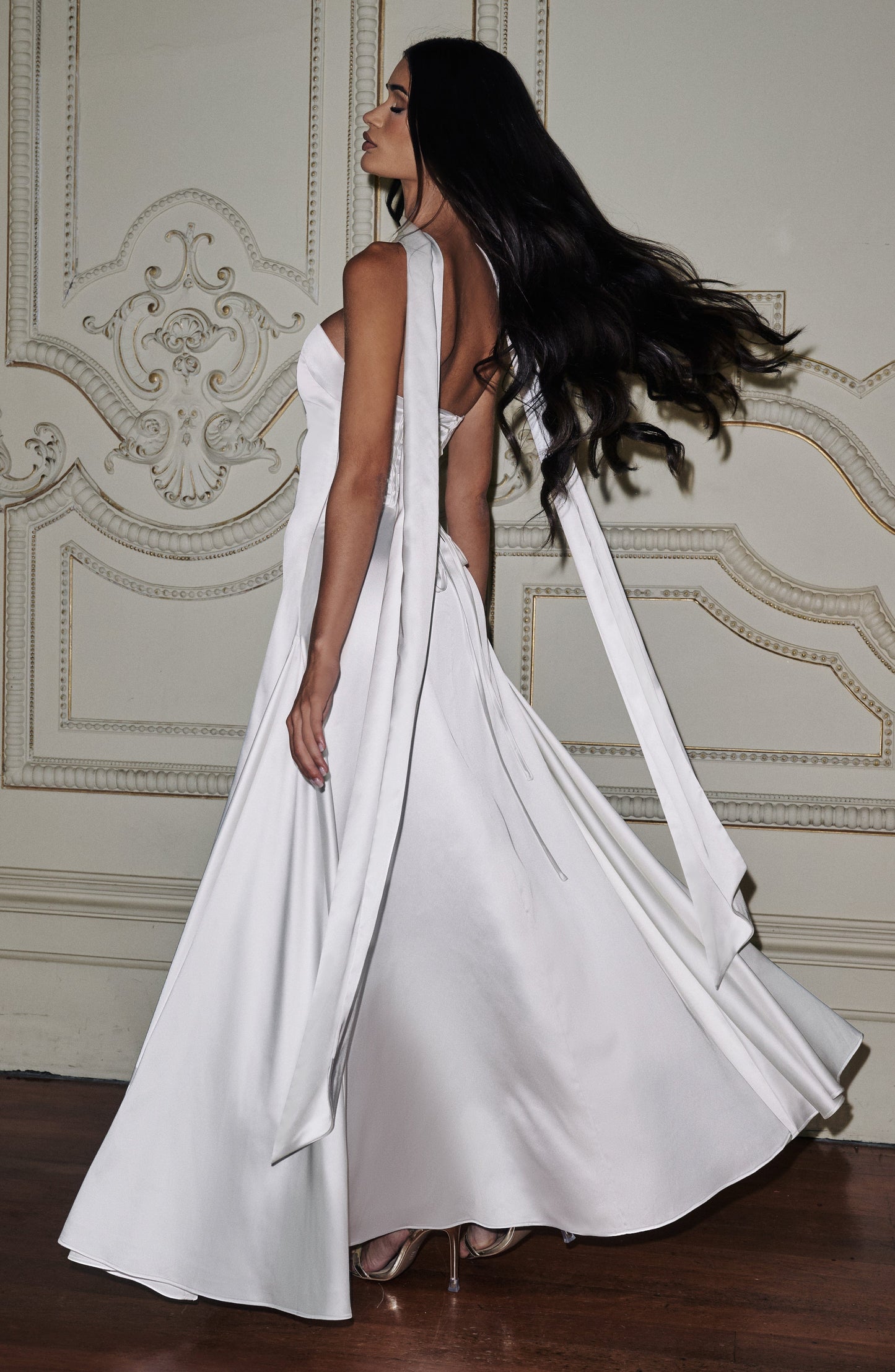 MORVEN MAXI DRESS - IVORY