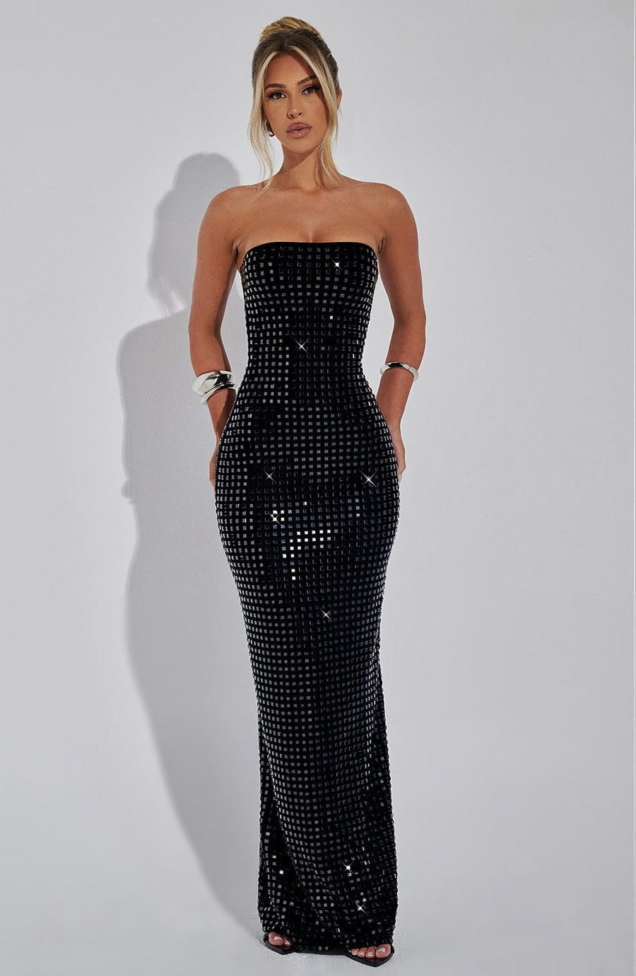 VESTIDO MAXI NERIAH - NEGRO
