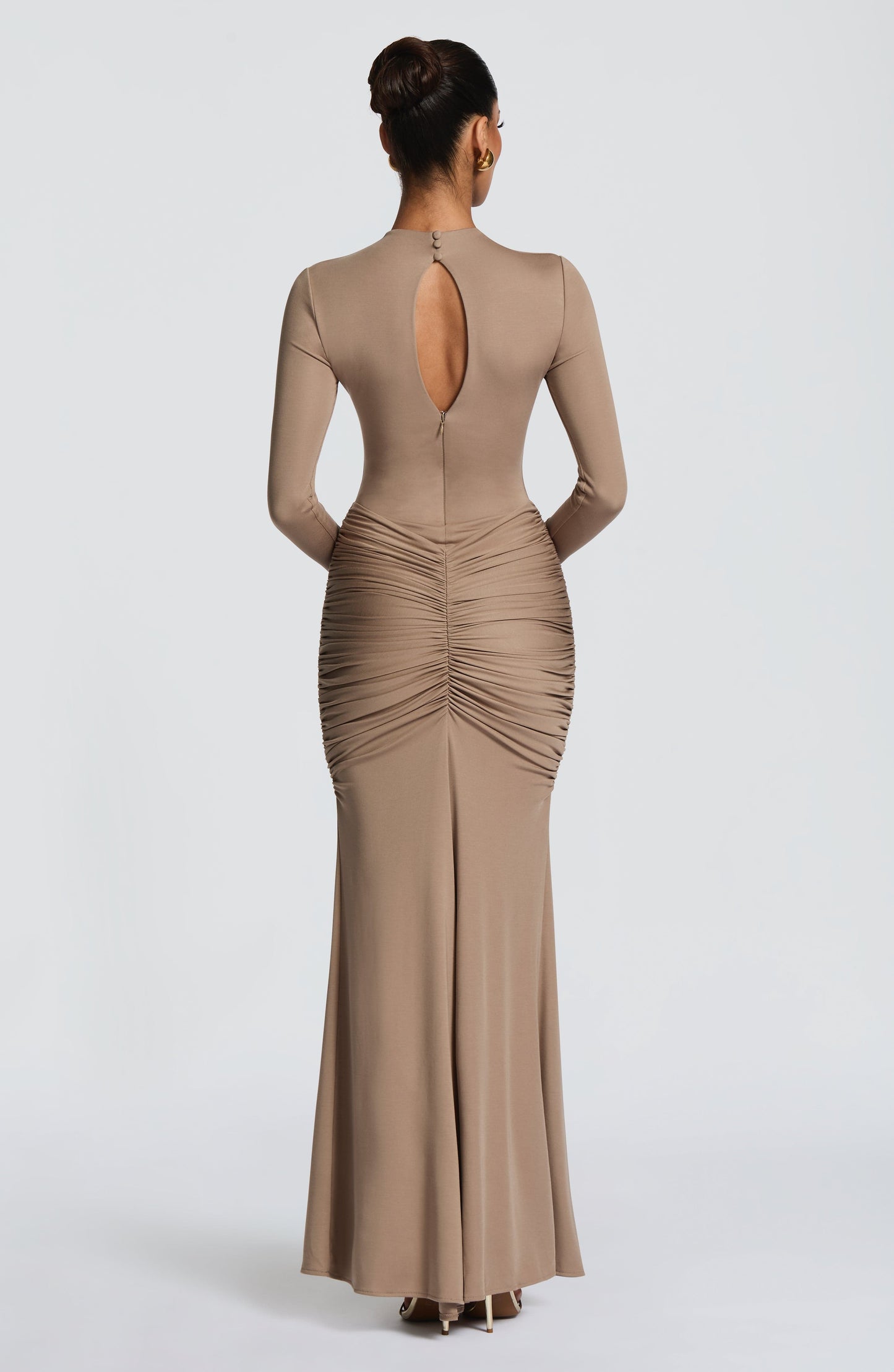ORIANE MAXI DRESS - STONE