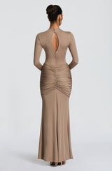 ORIANE MAXI DRESS - STONE