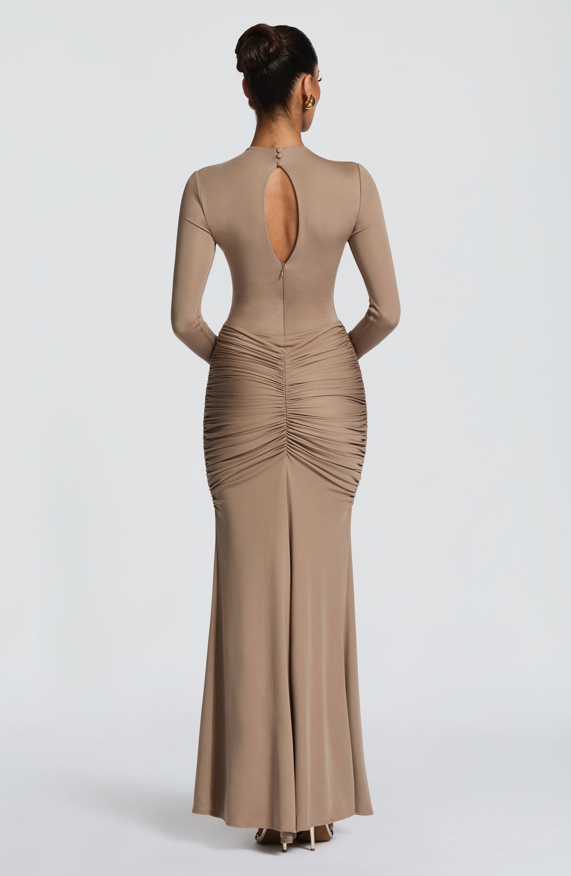 ORIANE MAXI DRESS - STONE