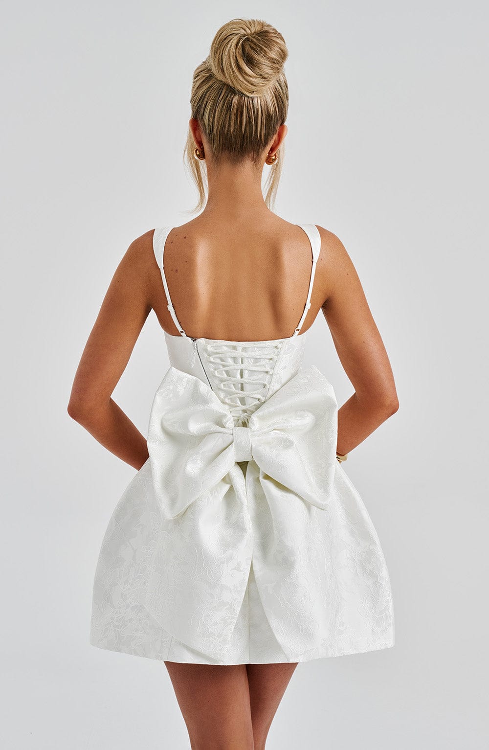 ORLA MINI DRESS - IVORY