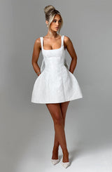 ORLA MINI DRESS - IVORY