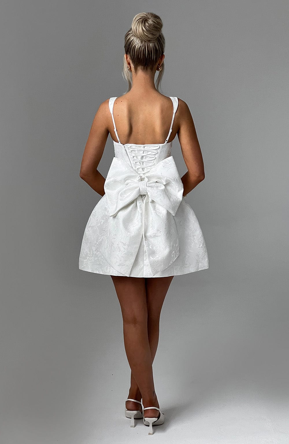 ORLA MINI DRESS - IVORY