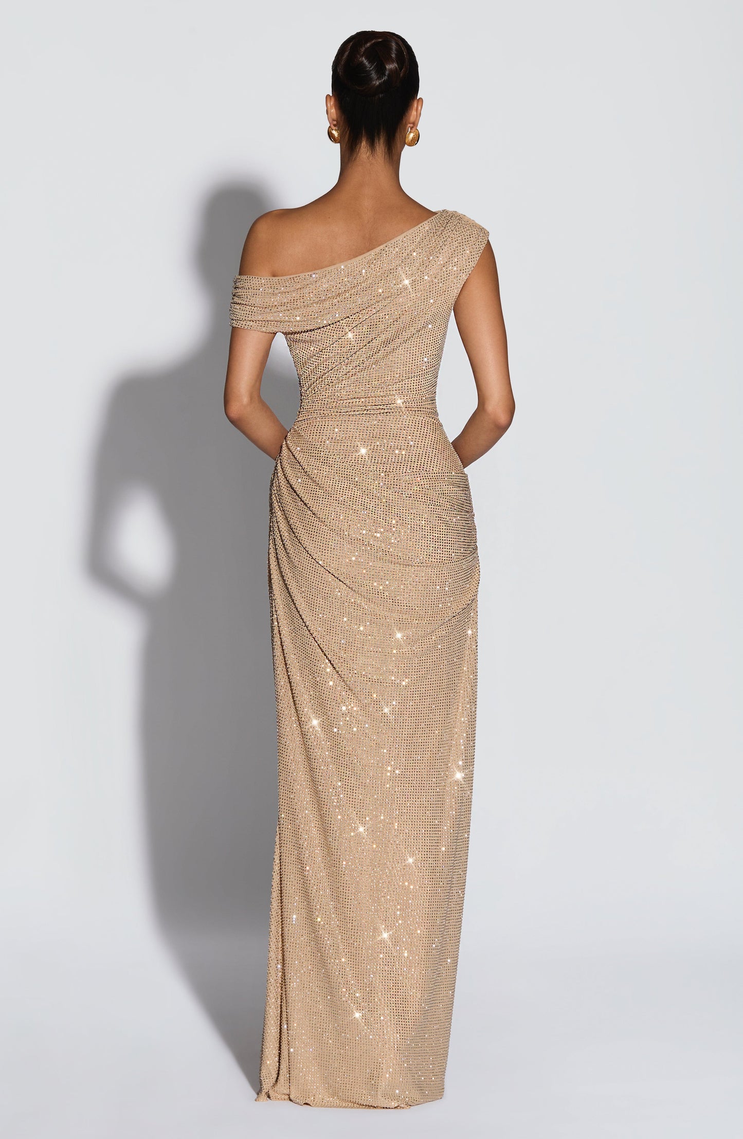 OTTILIE MAXI DRESS - GOLD