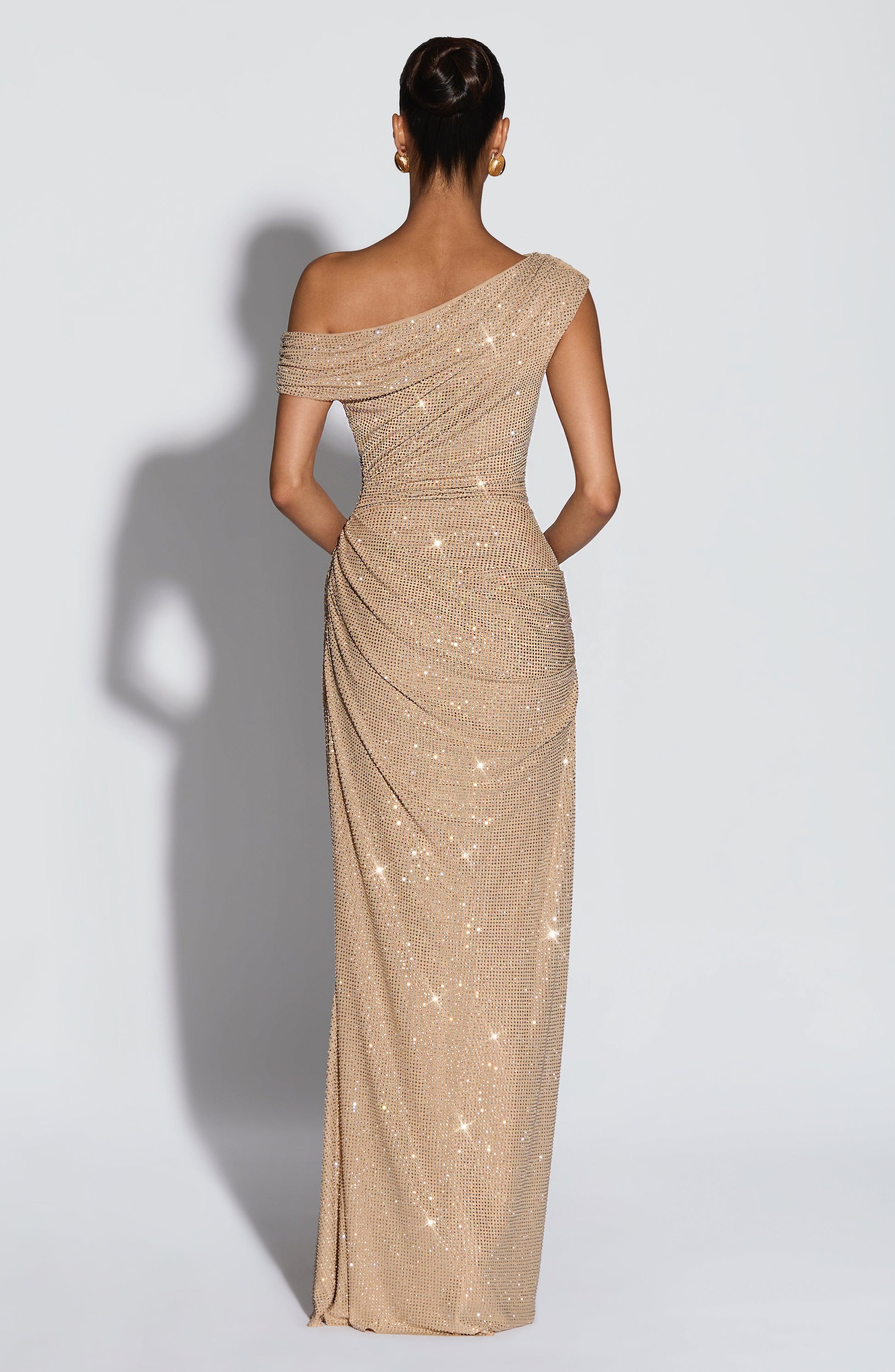 OTTILIE MAXI DRESS - GOLD