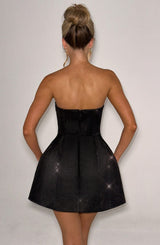 PALOMA MINI DRESS - BLACK