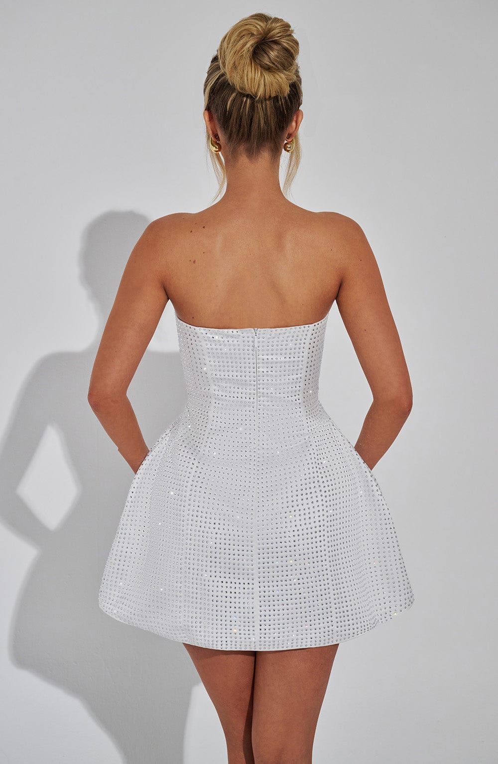 PALOMA MINI DRESS - IVORY