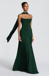 PATRICIA MAXI DRESS - EMERALD