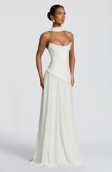 PATRICIA MAXI DRESS - IVORY