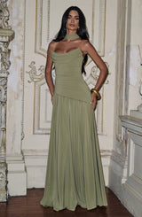 PATRICIA MAXI DRESS - SAGE