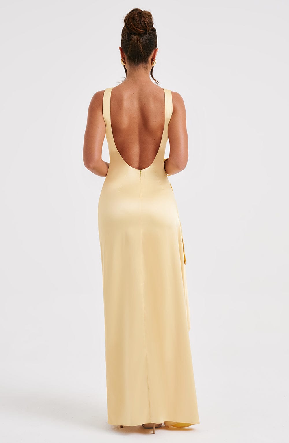 PEGGY MAXI DRESS - LEMON