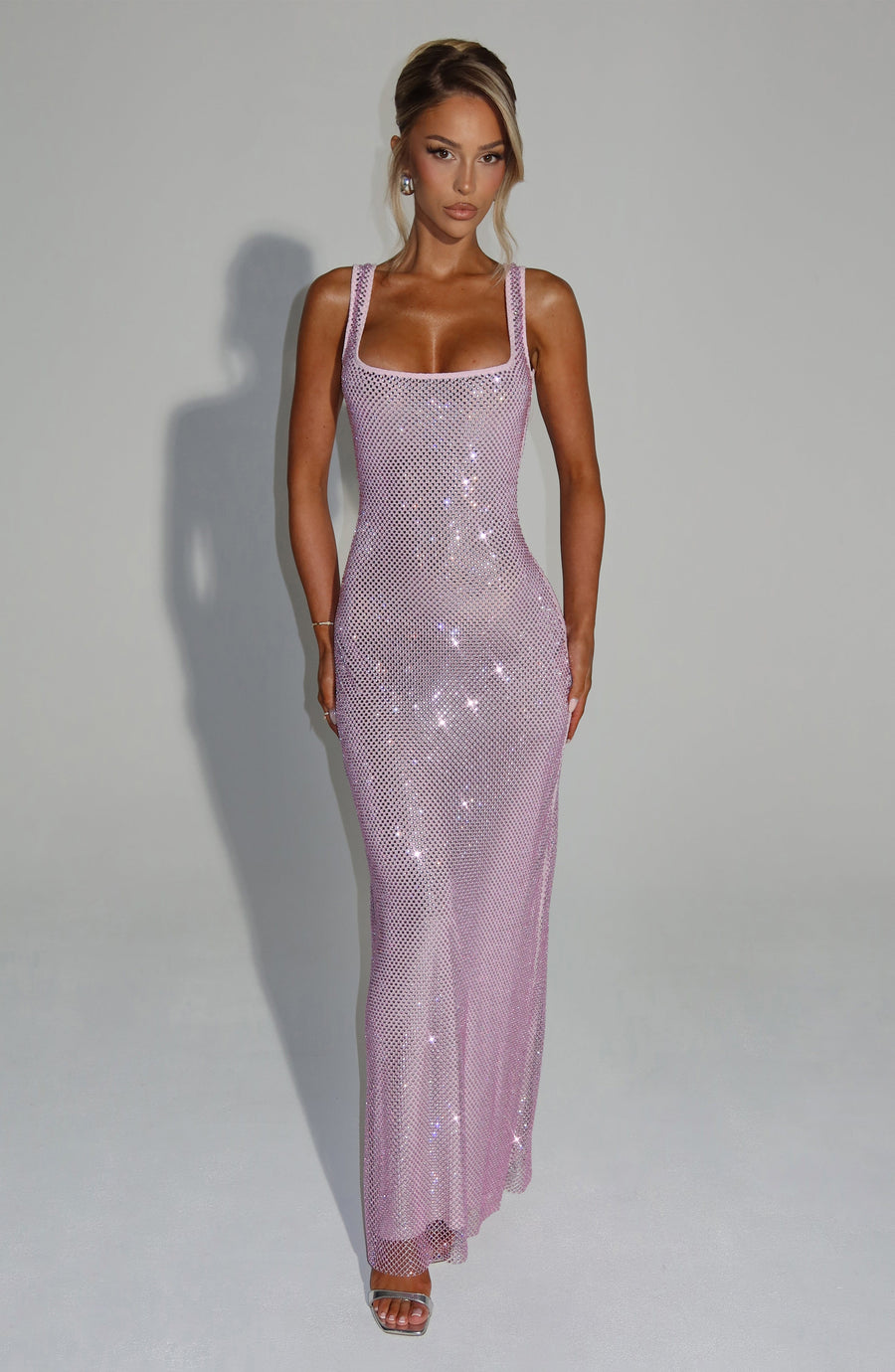 VESTIDO LARGO PETRA - ROSA
