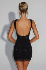PETRA MINI DRESS - BLACK