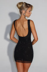 PETRA MINI DRESS - BLACK