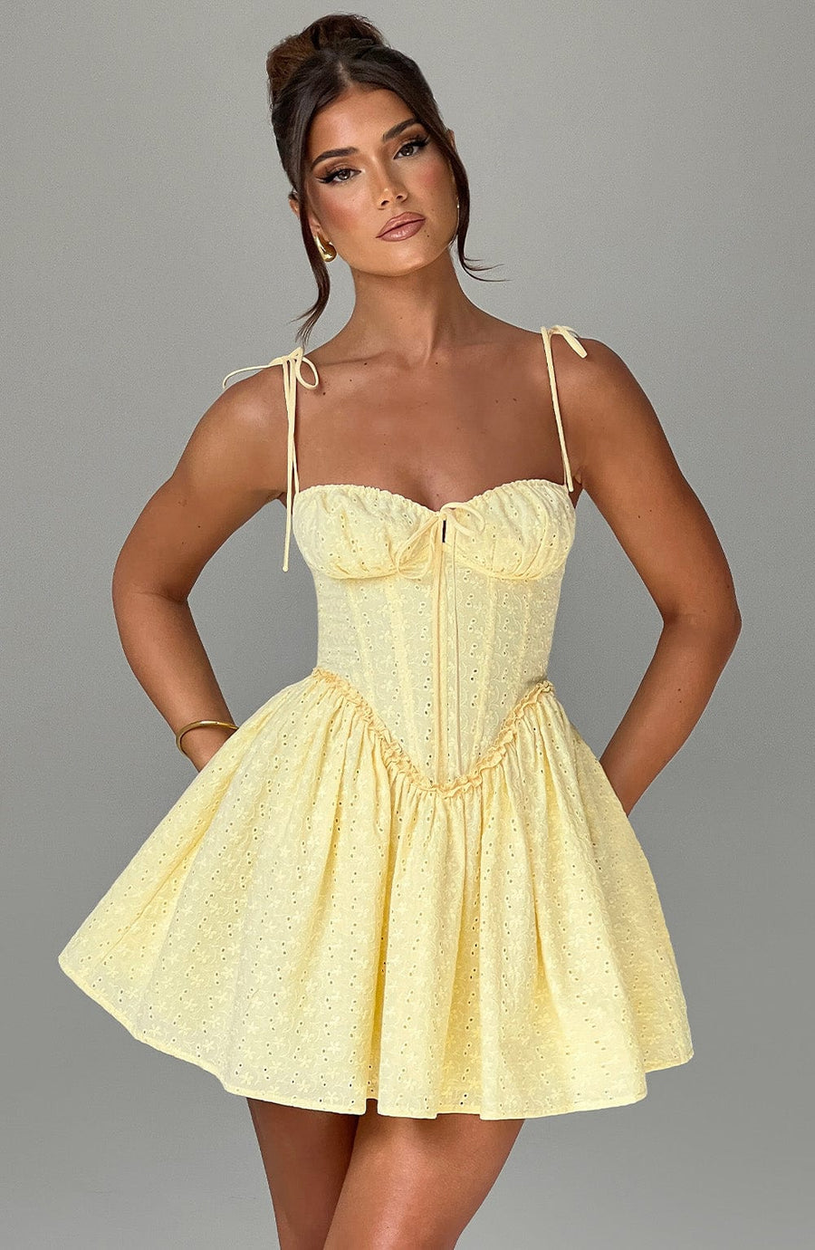 MINIVESTIDO PHOEBE - LIMÓN