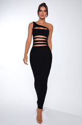 PHOENIX MAXI DRESS - BLACK