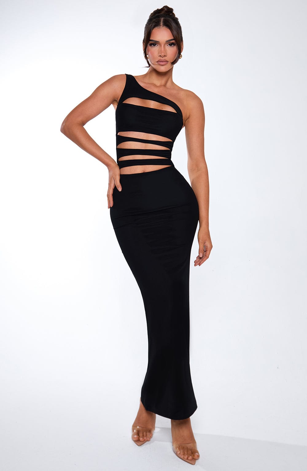 PHOENIX MAXI DRESS - BLACK