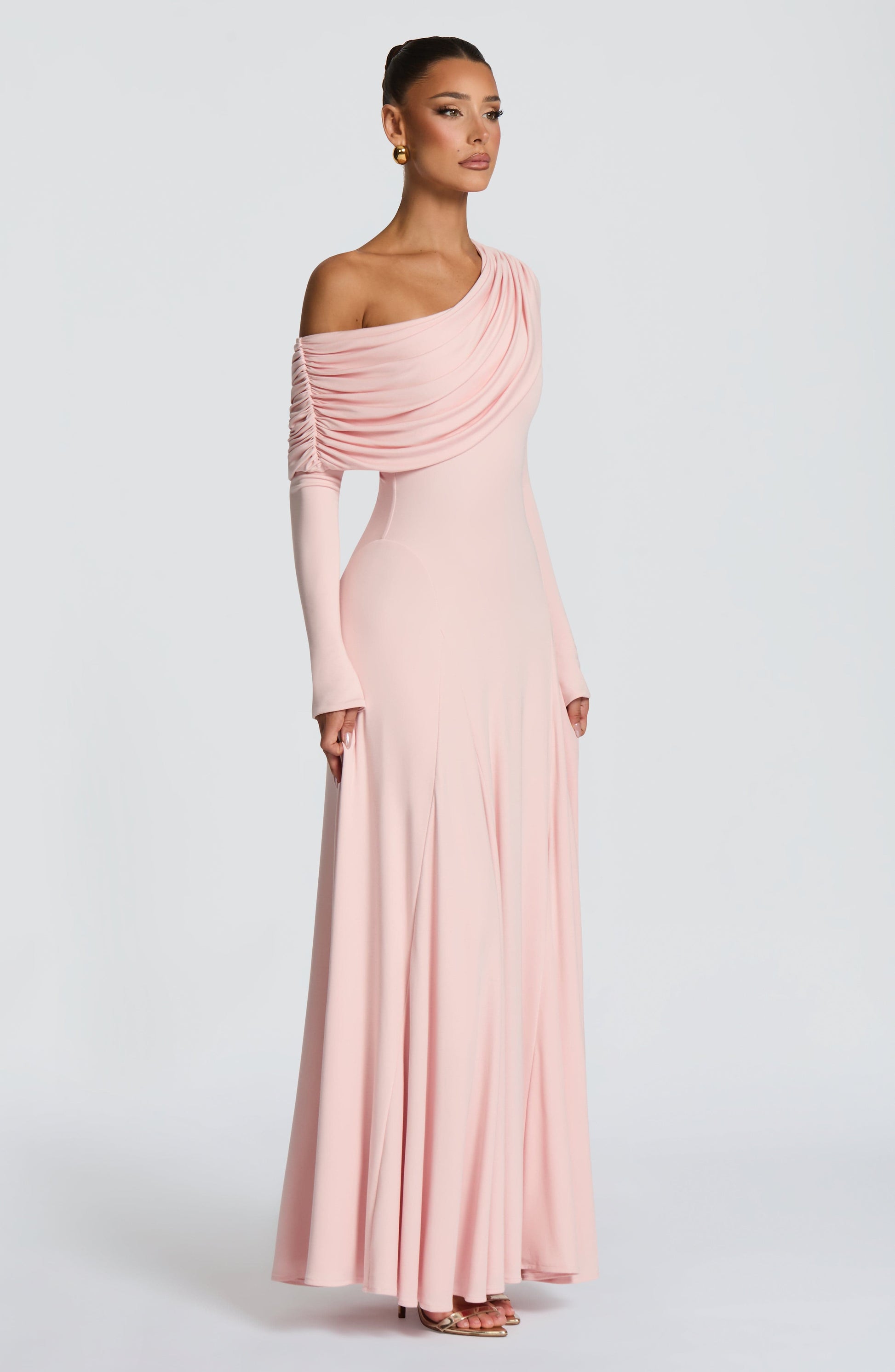 RAFAELA MAXI DRESS - SOFT BLUSH