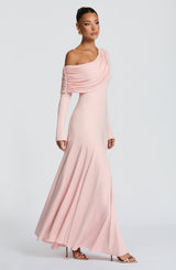 RAFAELA MAXI DRESS - SOFT BLUSH