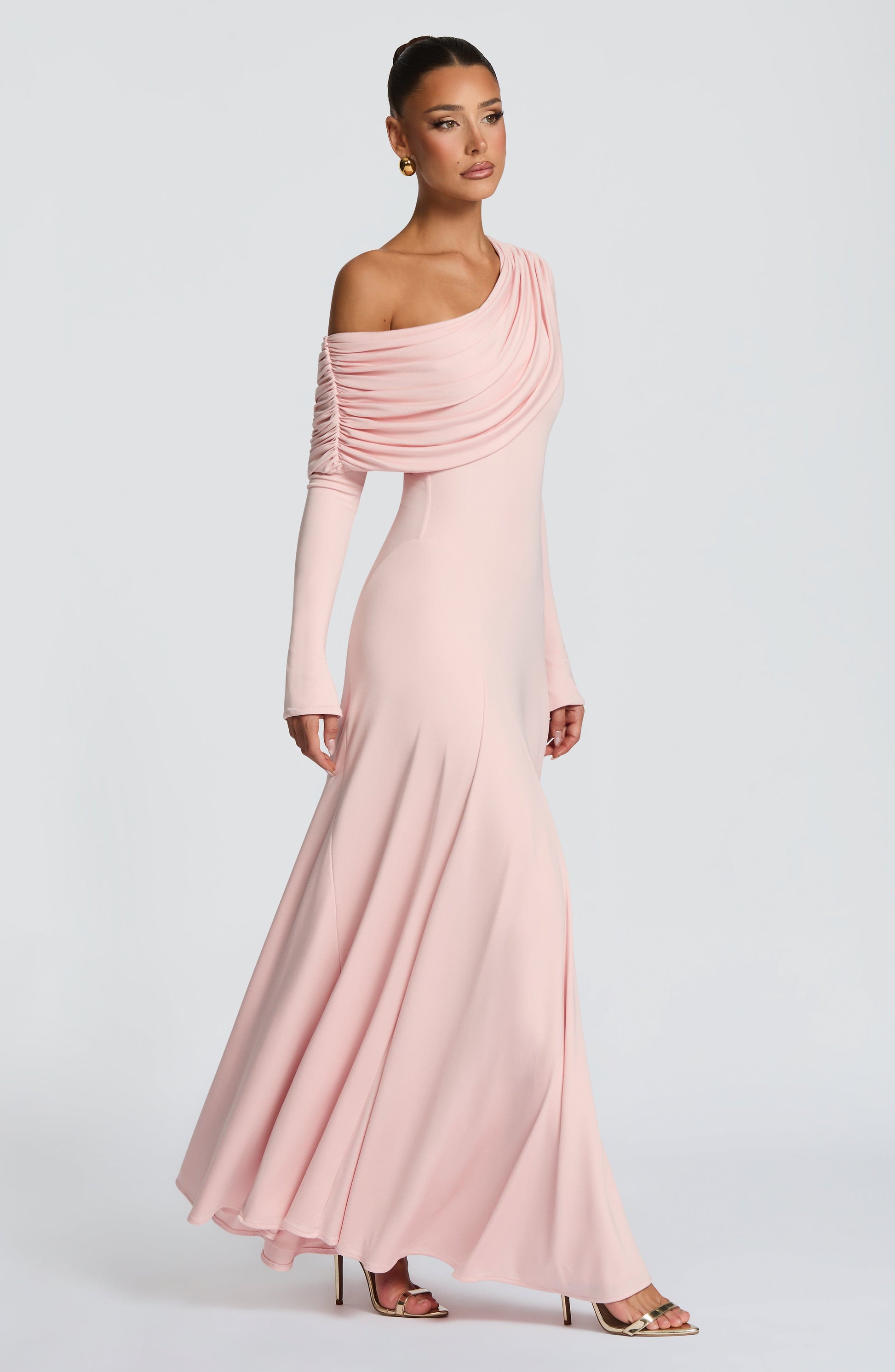 RAFAELA MAXI DRESS - SOFT BLUSH