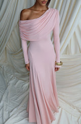 RAFAELA MAXI DRESS - SOFT BLUSH