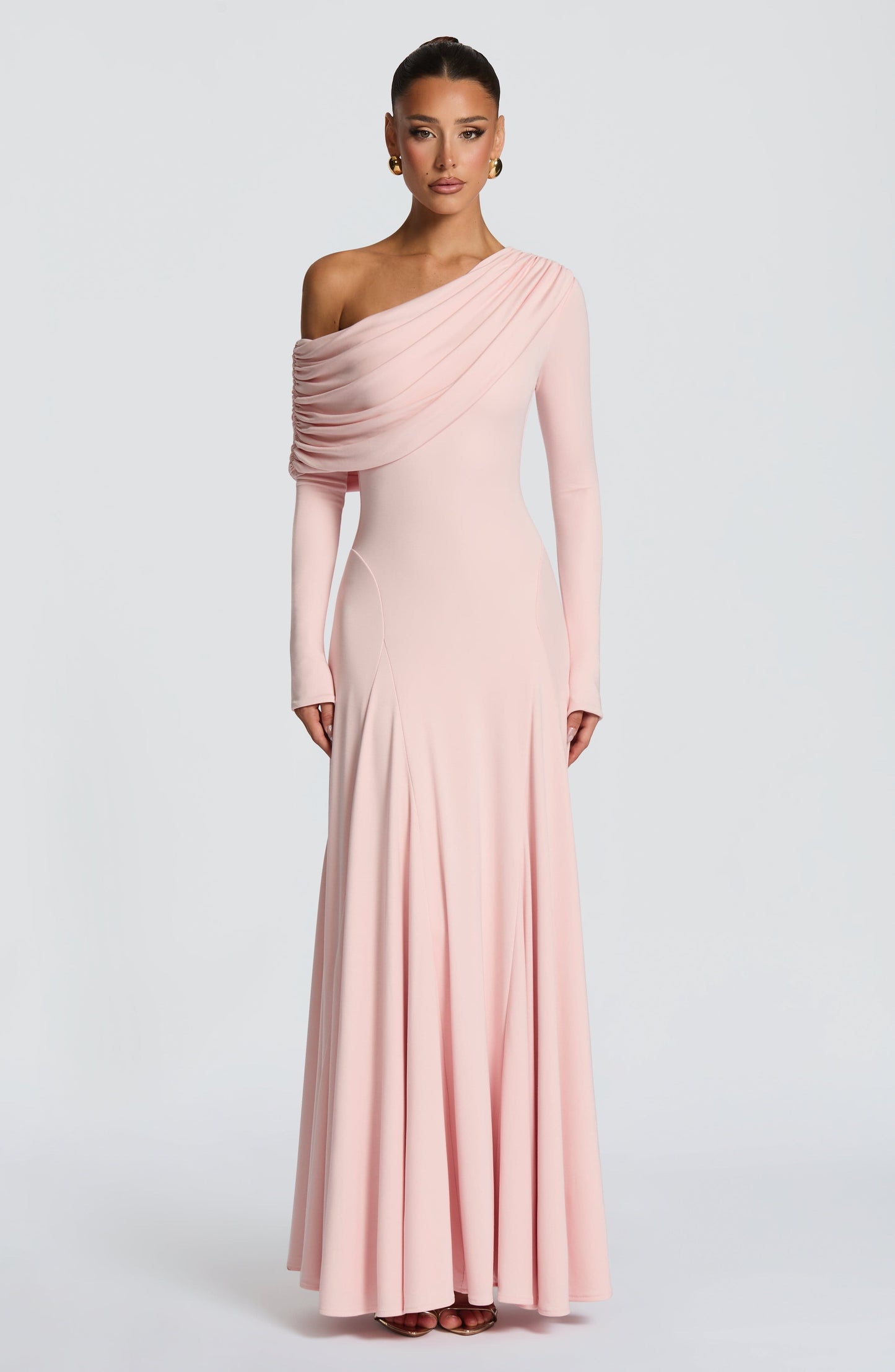 RAFAELA MAXI DRESS - SOFT BLUSH