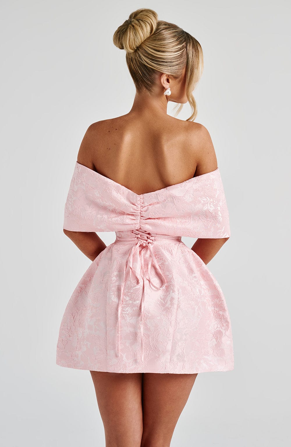 RAQUEL MINI DRESS - BLUSH