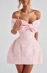 RAQUEL MINI DRESS - BLUSH