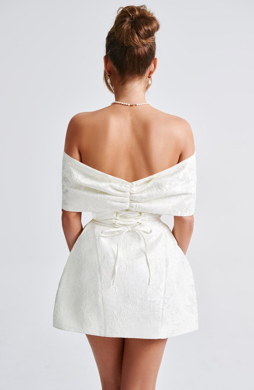 RAQUEL MINI DRESS - IVORY