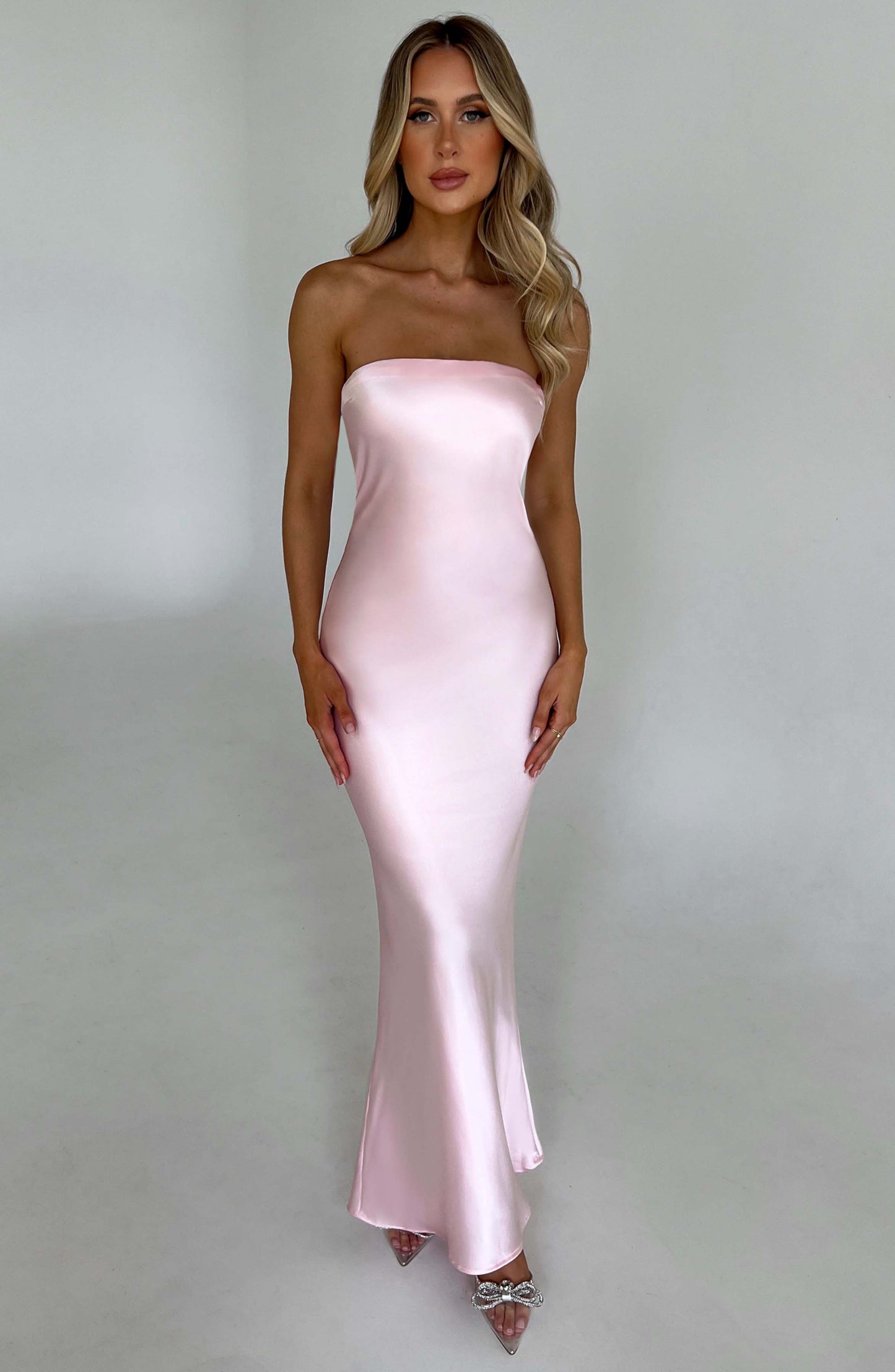 RHEANNA MAXI DRESS - BLUSH