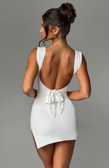RIA MINI DRESS - IVORY