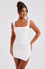 RIA MINI DRESS - IVORY