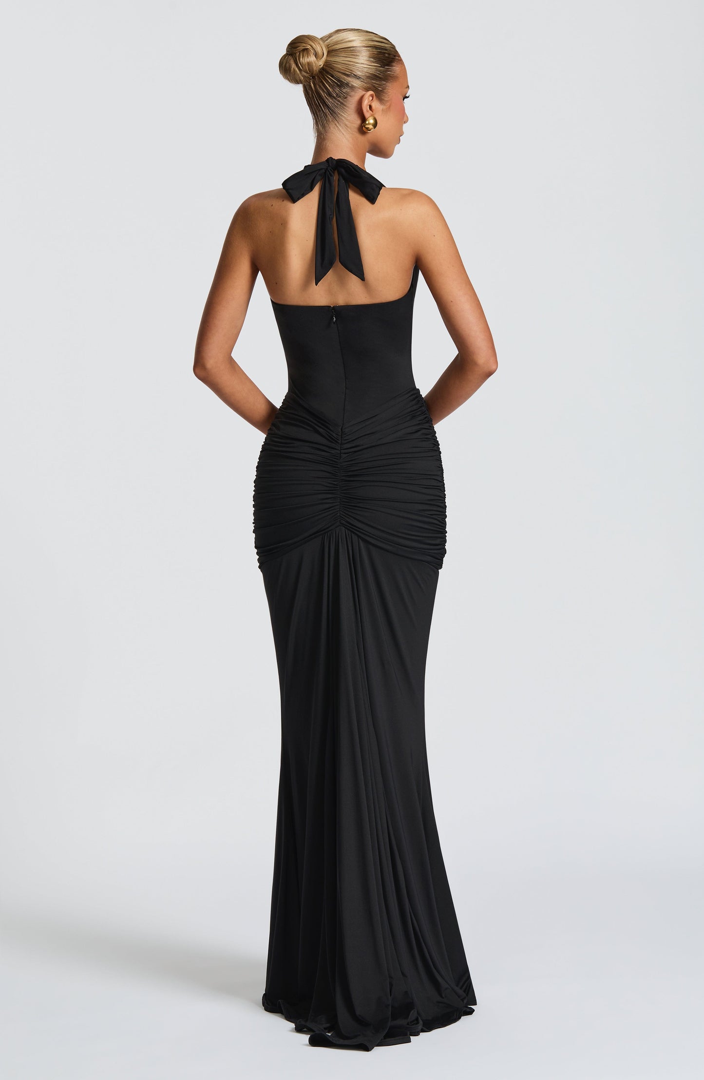 ROSETTA MAXI DRESS - BLACK