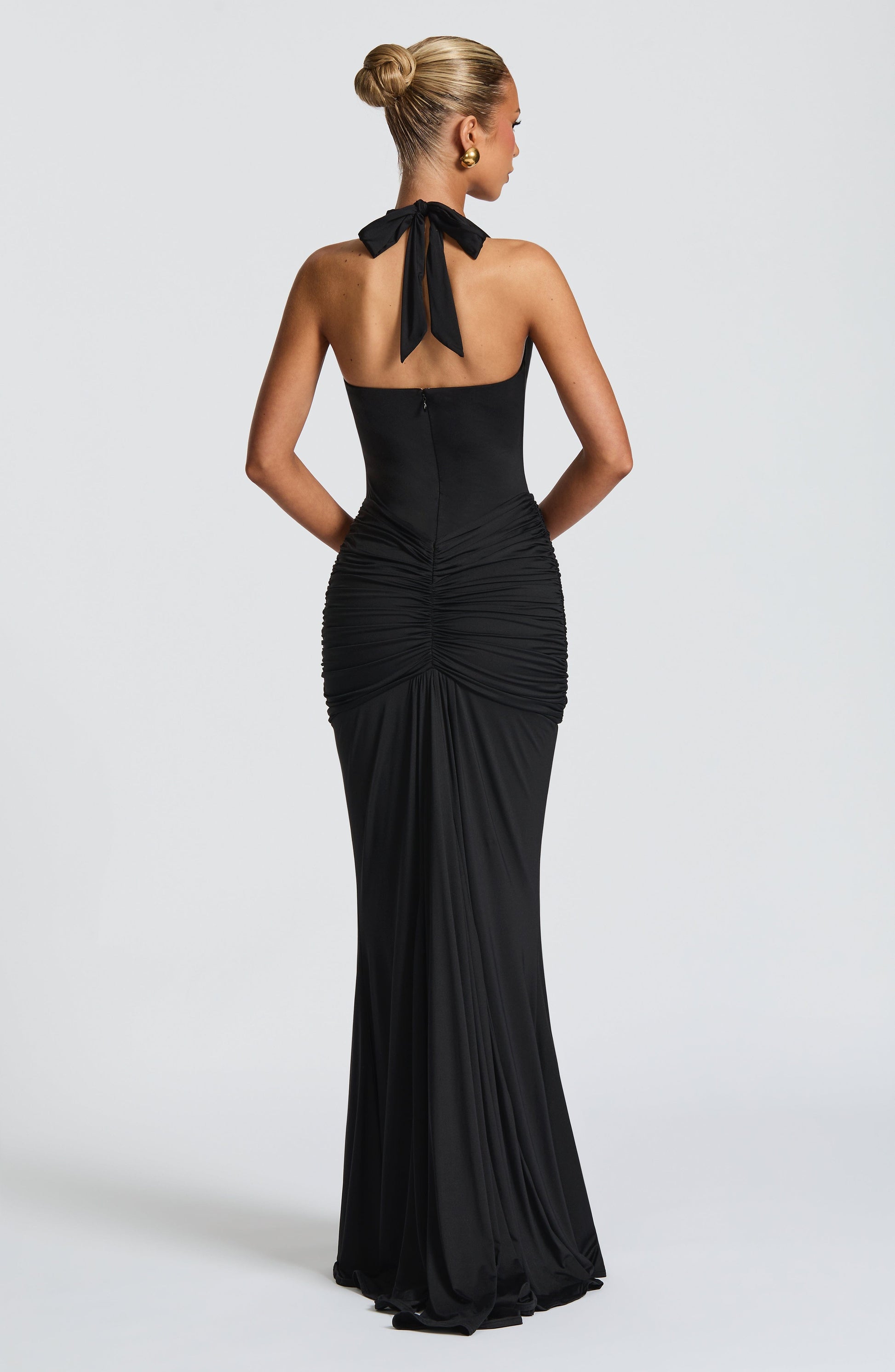 ROSETTA MAXI DRESS - BLACK