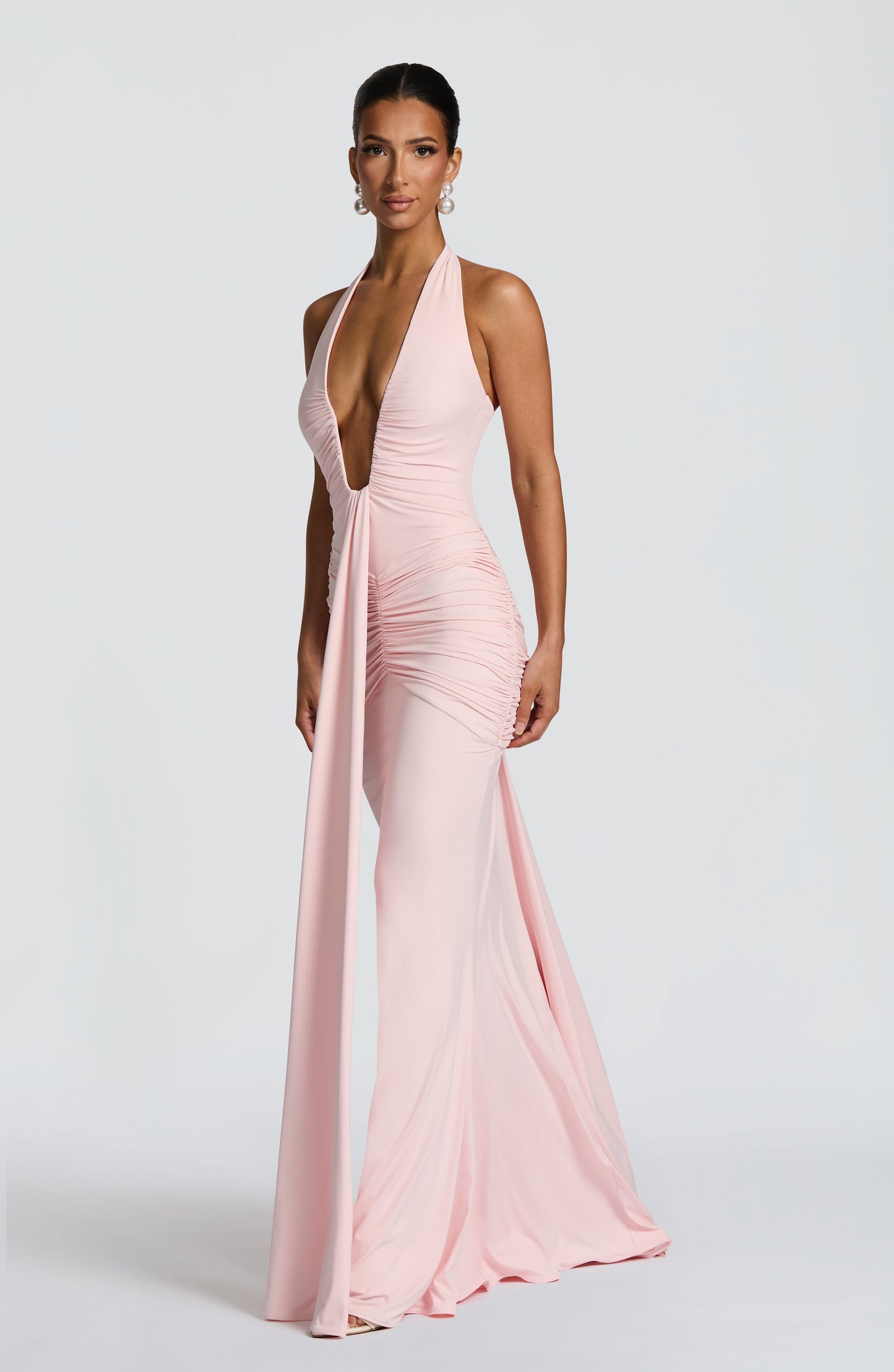 ROSETTA MAXI DRESS - BLUSH