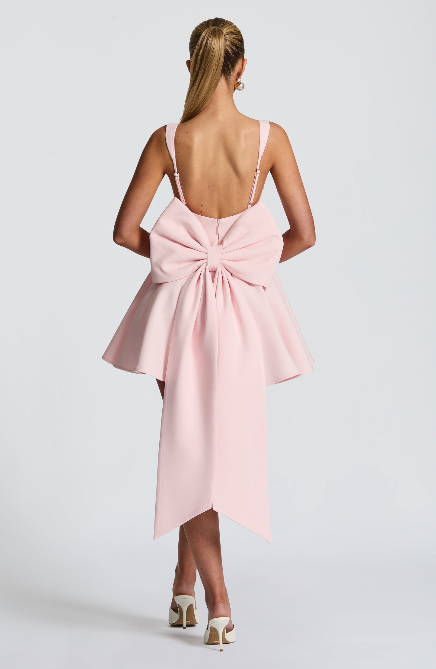 RUE MINI DRESS - BLUSH