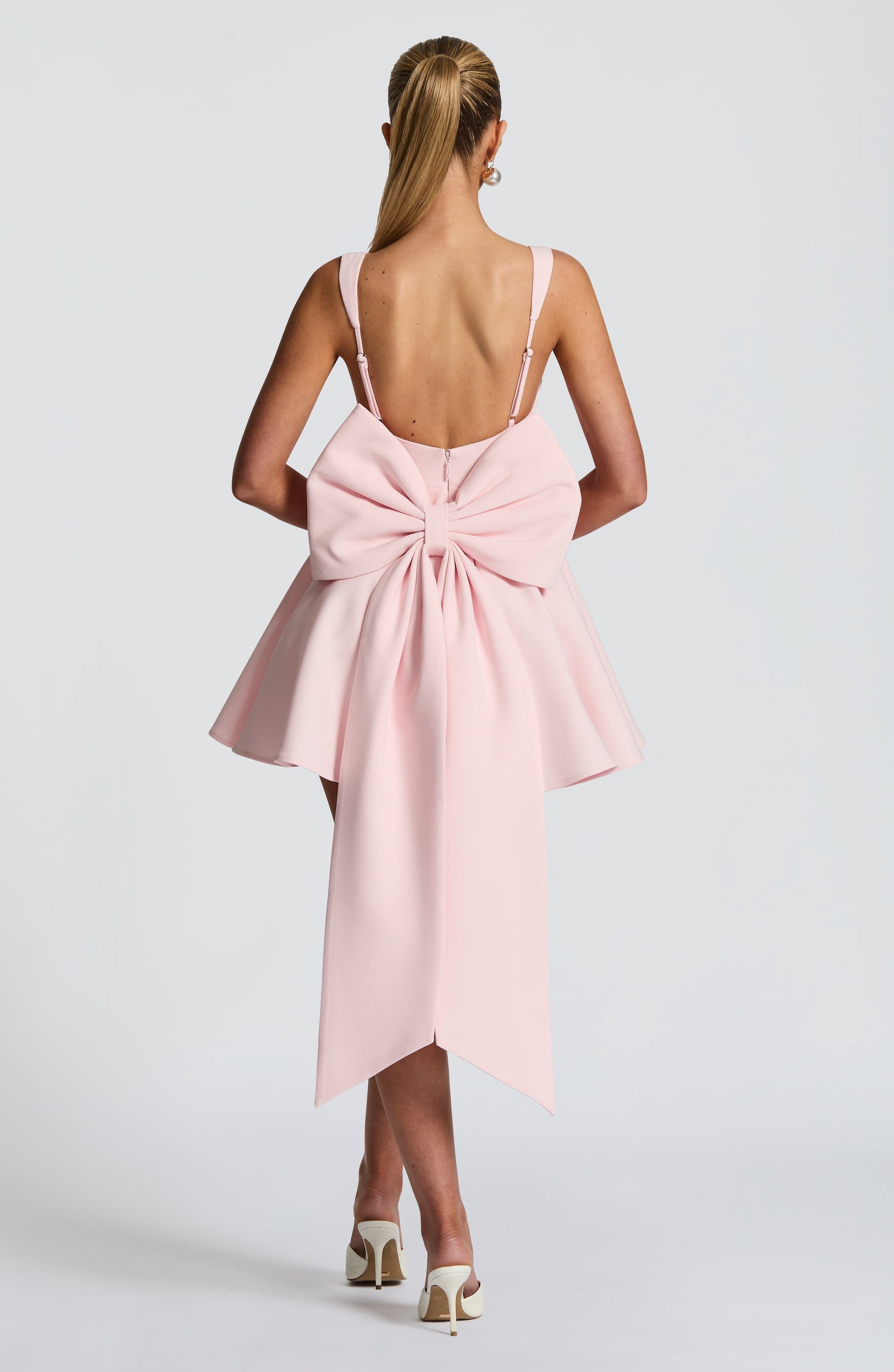 RUE MINI DRESS - BLUSH