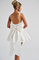 RUE MINI DRESS - IVORY